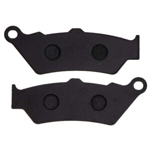 NICHE Brake Pad Set for Harley-Davidson Street 500 BMW F650ST K1600 Front/Rear Semi-Metallic