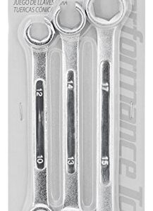 Performance Tool W350M Metric Flare Nut Wrench Set, 3-Piece