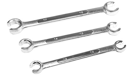 Performance Tool W350M Metric Flare Nut Wrench Set, 3-Piece