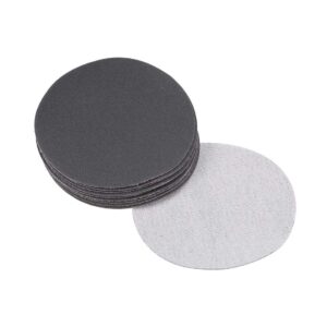 uxcell 3 inch wet dry sanding discs 400 grit hook and loop sandpaper electrostatic sand planting silicon carbide 10pcs