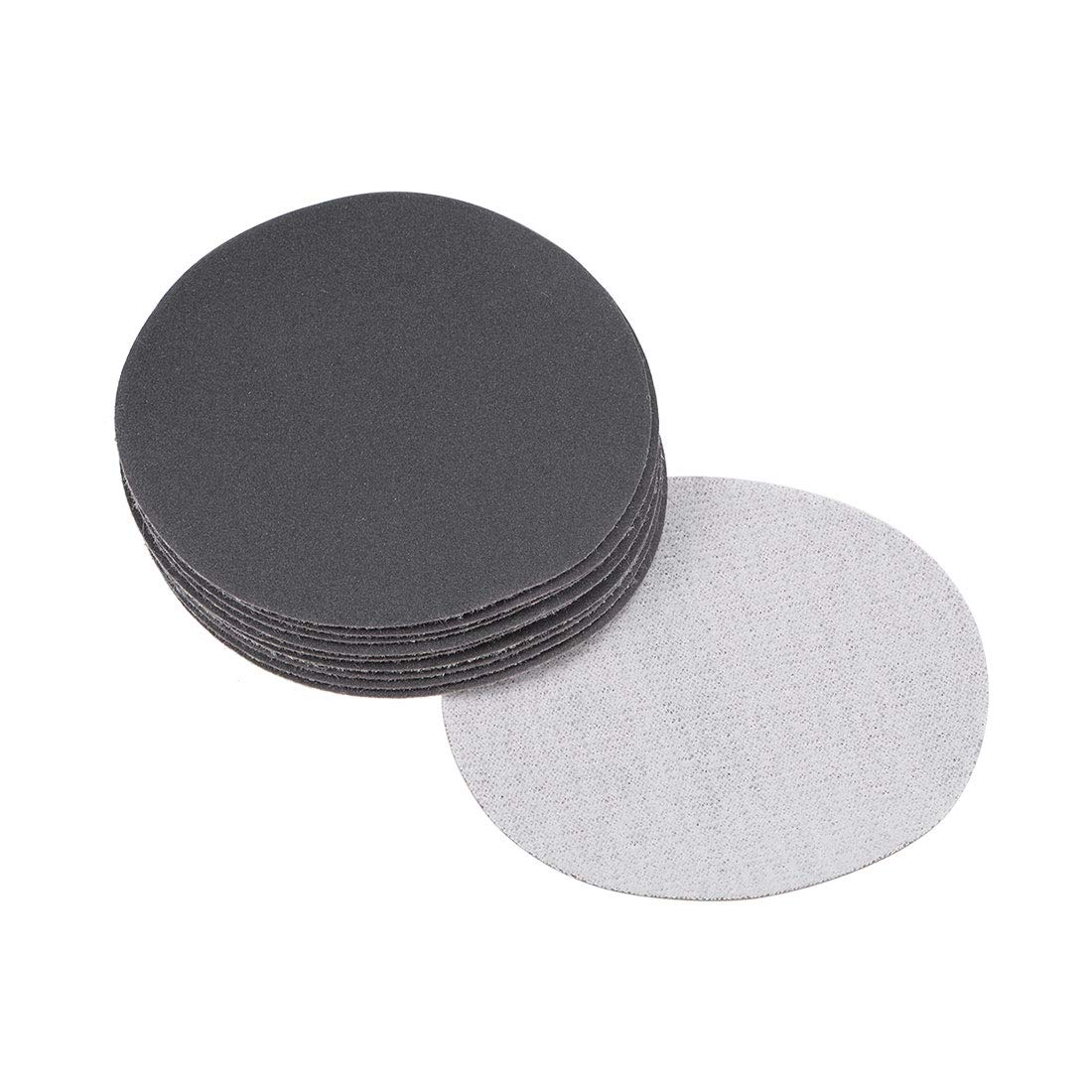 uxcell 3 Inch Wet Dry Sanding Discs 400 Grit Hook and Loop Sandpaper Electrostatic Sand Planting Silicon Carbide 10pcs