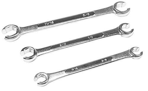 Performance Tool W350 Sae Flare Nut Wrench Set, 3-Piece