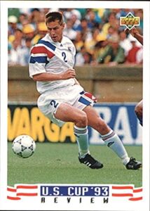 1993 upper deck world cup 94 preview english/spanish #132 mike lapper