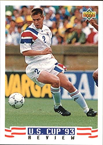 1993 Upper Deck World Cup 94 Preview English/Spanish #132 Mike Lapper