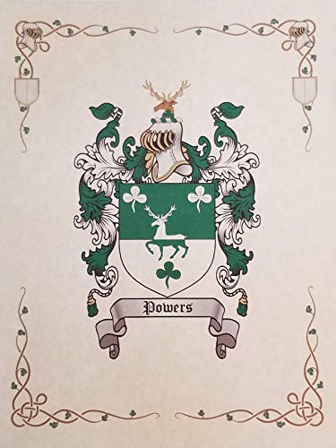 Mr Sweets Lapper Coat of Arms, Family Crest 8.5x11 Print - Surname Origin: English England