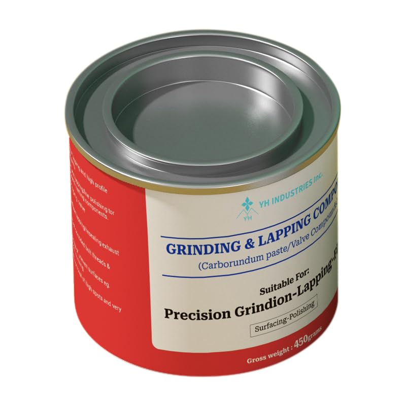 Y H M Carborundum Paste Grinding & Lapping Compounds Valve Compound Grit #60-#3000 Grit #80 Coarse 450g