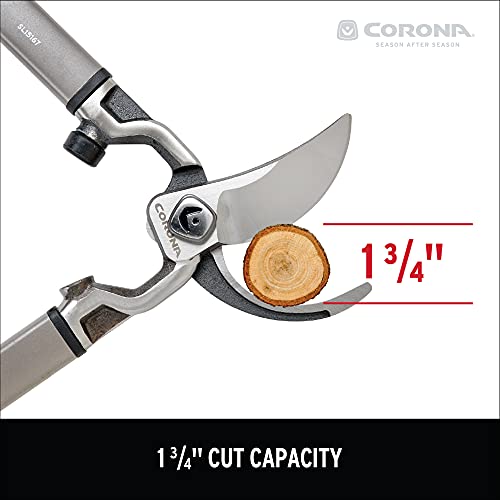 Corona Tools | 31-inch Branch Cutter MAXFORGED ClassicCUT Bypass Loppers | Tree Trimmer Cuts Branches up to 1 ¾-inches in Diameter | SL15167