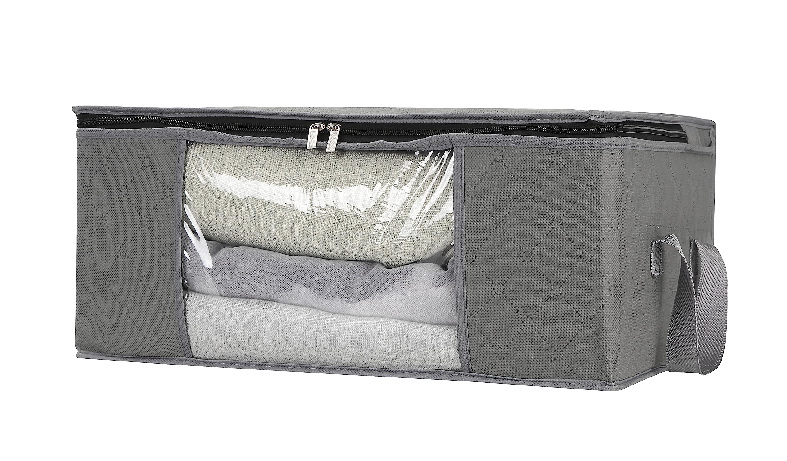 Storage Clothes Bins Closet Bags: Containers Organizer Bag Boxes Clothing Bin Box Container Organization for Organizing Blanket Cloth Pillow Sheet Sweater and Storage Totes Organizers With Lids