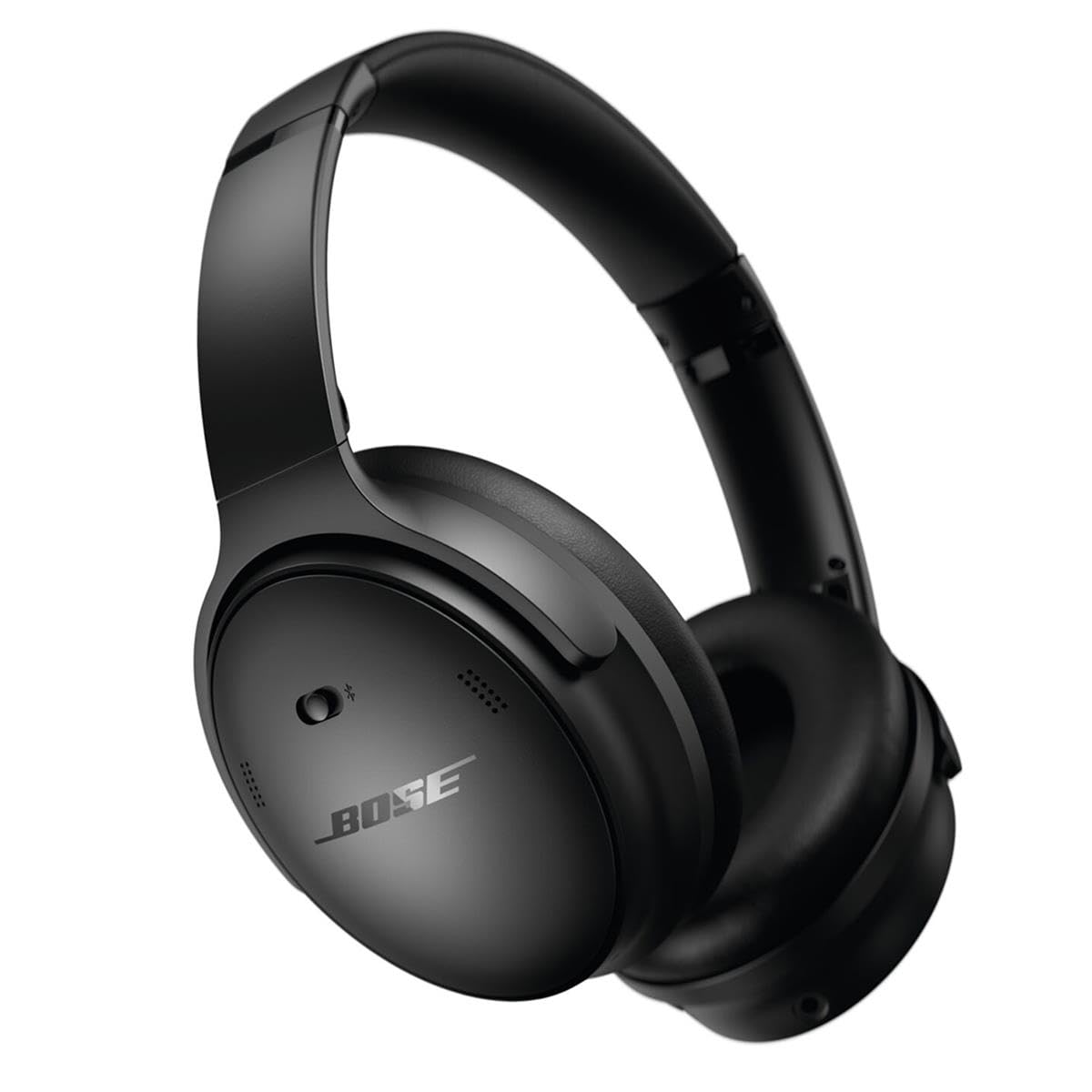 Bose QuietComfort Wireless Noise Cancelling Headphones, Bluetooth Over Ear Headphones with Up to 24 Hours of Battery Life Bundled with Green Extreme Wireless Portable Charger (Black)