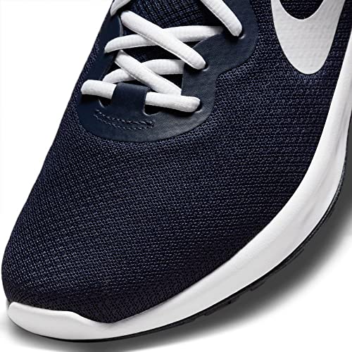 Nike mens Revolution 6 NN Road Running Shoes, Midnight Navy White Obsidian Ashen Slate, 11