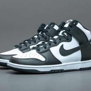 Nike Mens Dunk HI Retro DD1399 105 Black/White - Size 11