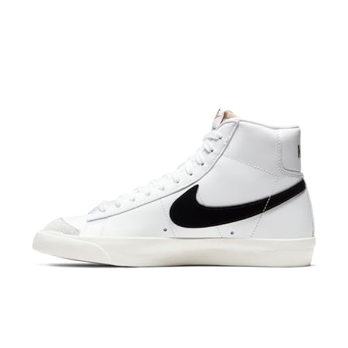 Nike Women's Basketball Shoe, White/Black, Women 8.5 US