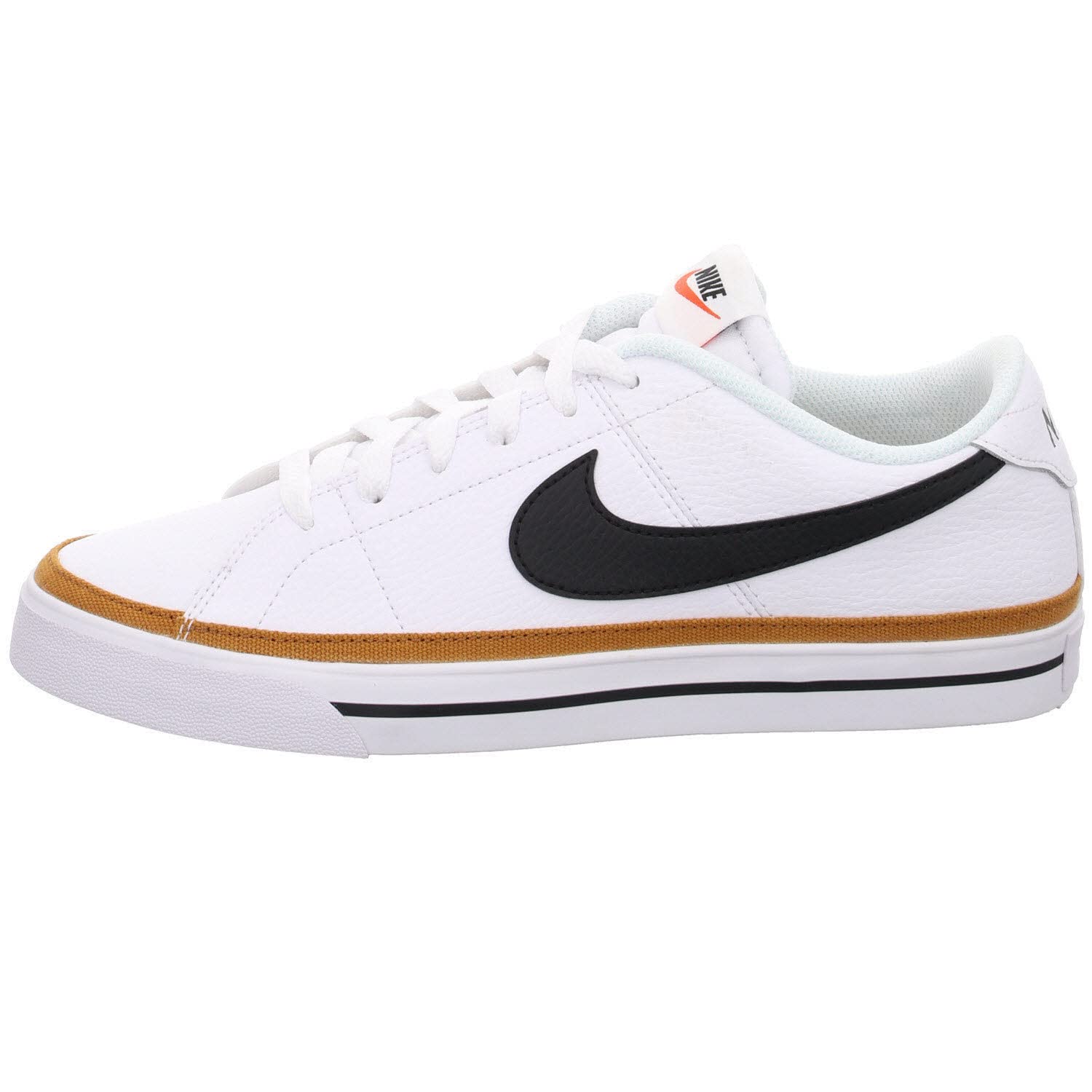 Nike Men's Training Gymnastics Shoe, White Black Desert Ochre Gum Light Brown, 9.5