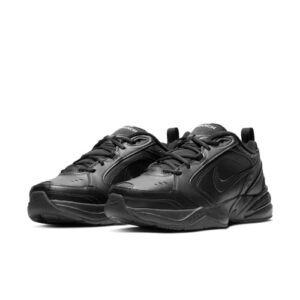 Nike Men's Air Monarch IV Cross Trainer, Black/Black, 10.5 4E US