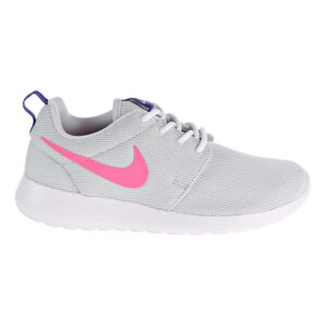 Nike Roshe One Women's Shoes Pure Platinum/Laser Pink 844994-007 (6.5 B(M) US)