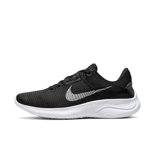 NIKE Women's Flex Experience Run 11 Trainers, Black White Dk Smoke Grey, 6 UK