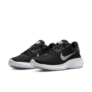 NIKE Women's Flex Experience Run 11 Trainers, Black White Dk Smoke Grey, 6 UK