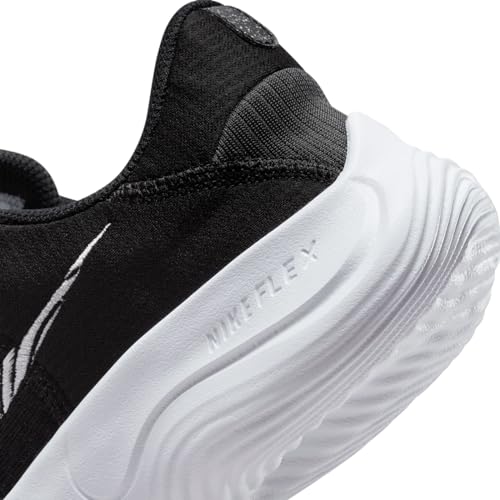 NIKE Women's Flex Experience Run 11 Trainers, Black White Dk Smoke Grey, 6 UK