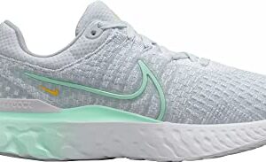 Nike React Infinity Run Flyknit 3 Women's Road Running Shoes (us_Footwear_Size_System, Adult, Women, Numeric, Medium, Numeric_8_Point_5) Grey/Red/Blue 8.5