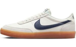 nike killshot 2 leather shoe - 432997 107, sail/midnight navy-gum yellow, 8,5