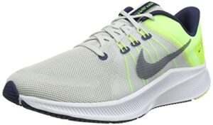 nike quest 4 men's running shoe (10, black/midnight navy/hyper, numeric_10)