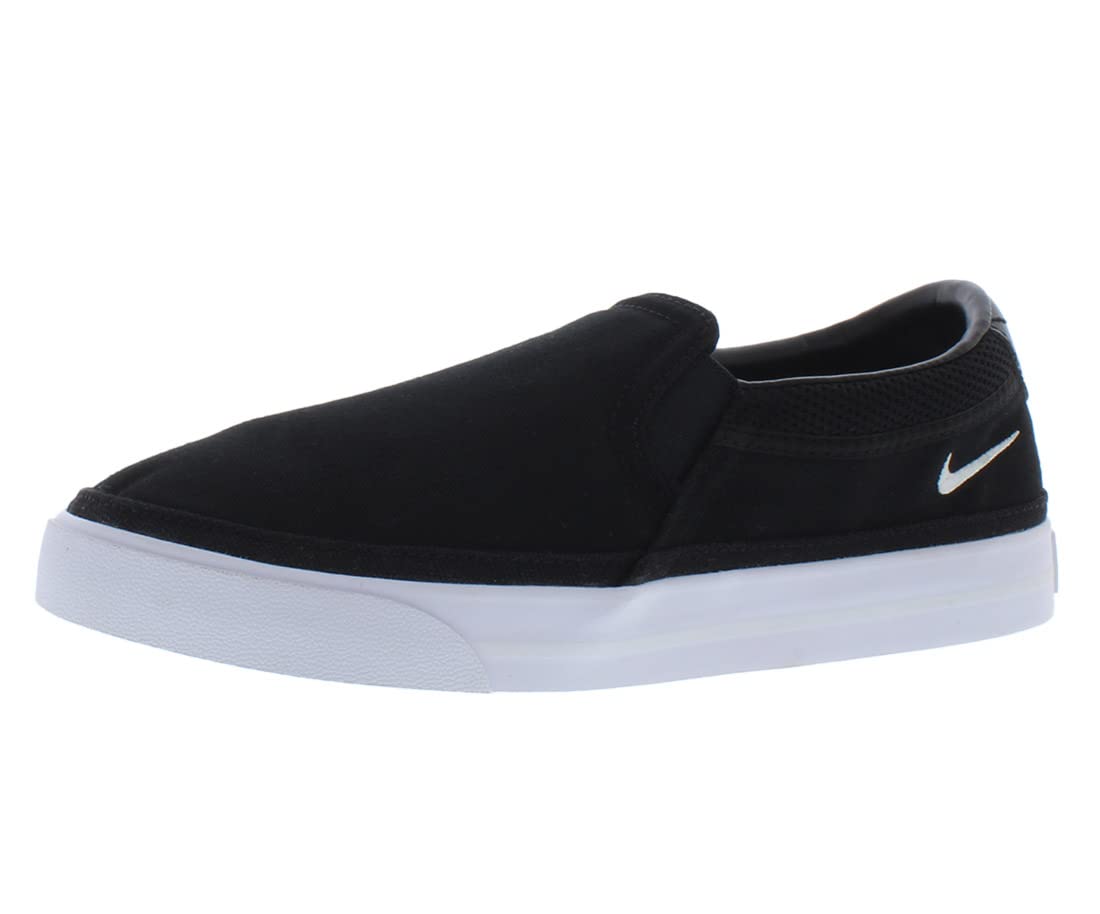 Nike Womens Court Legacy Slip-Ons Size 6.5 Black