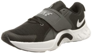 nike men's renew retaliation 4 training shoes, black/white-dk smoke grey, 11 m us