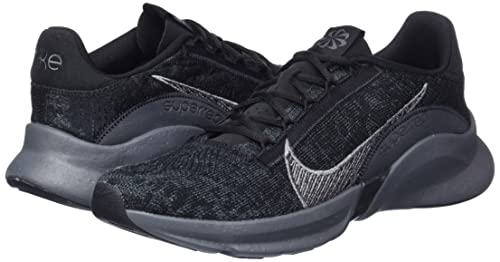 Nike Men's Cross Training Shoes, Black Anthracite Iron Grey, 10.5 US