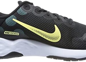 Nike Renew Ride 3 Mens Running Trainers Sneakers Shoes, Black/Lemon Chiffon, 11.5 M US