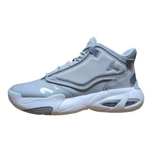 nike men's jordan max aura 4 basketball shoes (cool grey/wolf grey-white, 11)