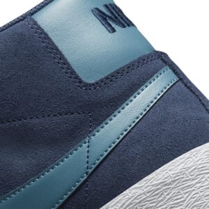 Nike Men's SB Zoom Blazer Mid Shoe (Midnight Navy/Midnight Navy/Black/Noise Aqua, us_Footwear_Size_System, Adult, Men, Numeric, Medium, Numeric_10)