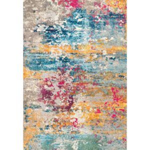 nuLOOM Monet Modern Abstract Area Rug, 9x12, Multi