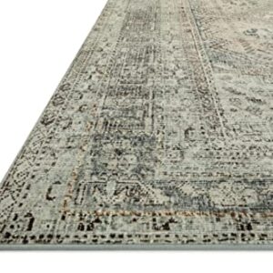 Loloi Magnolia Home by Joanna Gaines x Sinclair Natural/Sage 7'-6" x 9'-6" Area Rug