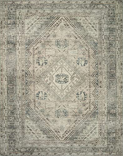 Loloi Magnolia Home by Joanna Gaines x Sinclair Natural/Sage 7'-6" x 9'-6" Area Rug