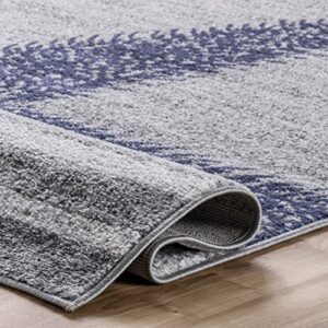 nuLOOM Thomas Paul Starfish and Striped Area Rug, 8x10, Grey