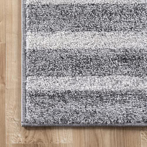 nuLOOM Thomas Paul Starfish and Striped Area Rug, 8x10, Grey