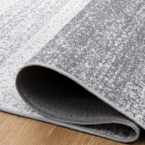 Non Slip Area Rug 9x12 Feet Modern Rug Abstract Indoor Rugs Washable Neutral Carpet for Bedroom Decor, Livingroom Decoration Ideas, Play Room