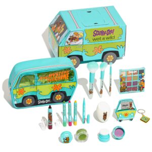 wet n wild scooby doo limited edition pr box - makeup set with versatile brushes, buildable & blendable palettes, vibrant colors, & lip glosses for unique looks, cruelty-free & vegan