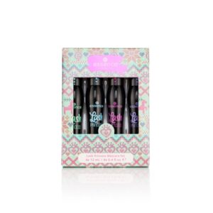 essence | Lash Princess Mascara Set | 4 Vegan & Cruelty-Free Mascaras | False Lash Effect, Waterproof, Curl & Volume, Sculpted | Holiday Gift for Beauty Lovers