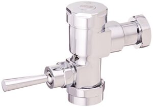 american standard 6047.525.002 exposed manual flowise 1.28 gpf toilet bowl flush valve only for retrofit, polished chrome