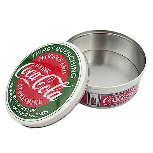 Distress Printed - Coca Cola Round Treat Collectible Tin