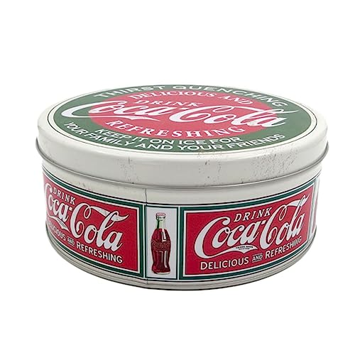 Distress Printed - Coca Cola Round Treat Collectible Tin