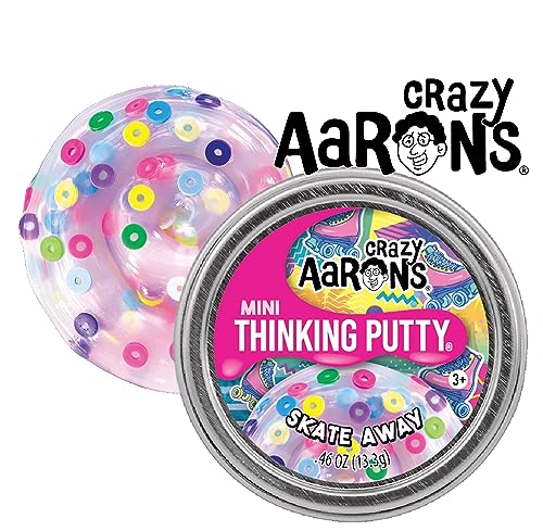 Crazy Aaron's Putty Mini Tins Bounce Bot, Skate Away & Take-A-Taco Gift Set Bundle - 3 Pack (13.3g each)