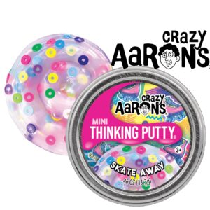 Crazy Aaron's Putty Mini Tins Daydream, Skate Away, Fairy Sprinkles & Love is in The Air Gift Set Bundle - 4 Pack (13.3g each)