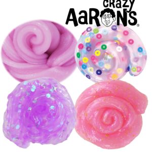 Crazy Aaron's Putty Mini Tins Daydream, Skate Away, Fairy Sprinkles & Love is in The Air Gift Set Bundle - 4 Pack (13.3g each)