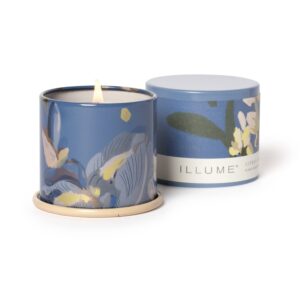 Illume Beautifully Done Essentials Citrus Crush Demi Vanity Tin Scented Candle, 3 Ounce