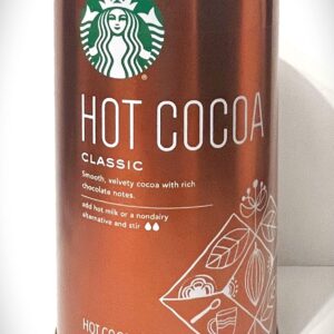 Starbucks Hot Cocoa Mix Classic 10 OZ Bronze Gift Tin 8 fluid_ounces