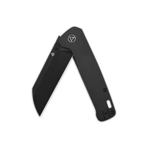 QSP KNIFE PENGUIN XL POCKET KNIFE, CPM20CV BLADE with FLIPPER OPENING, DIFFERENT COLOR TITANIUM HANDLE OPTIONS