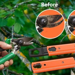 Multi Garden Tool Blade Sharpener - For Sharpening Lawn Mower Blades, Garden Pruners, Axe, Machete, Hedge Shears, Scissors, Hatchets, Pocket Knife Sharpener, speedy sharp sharpener