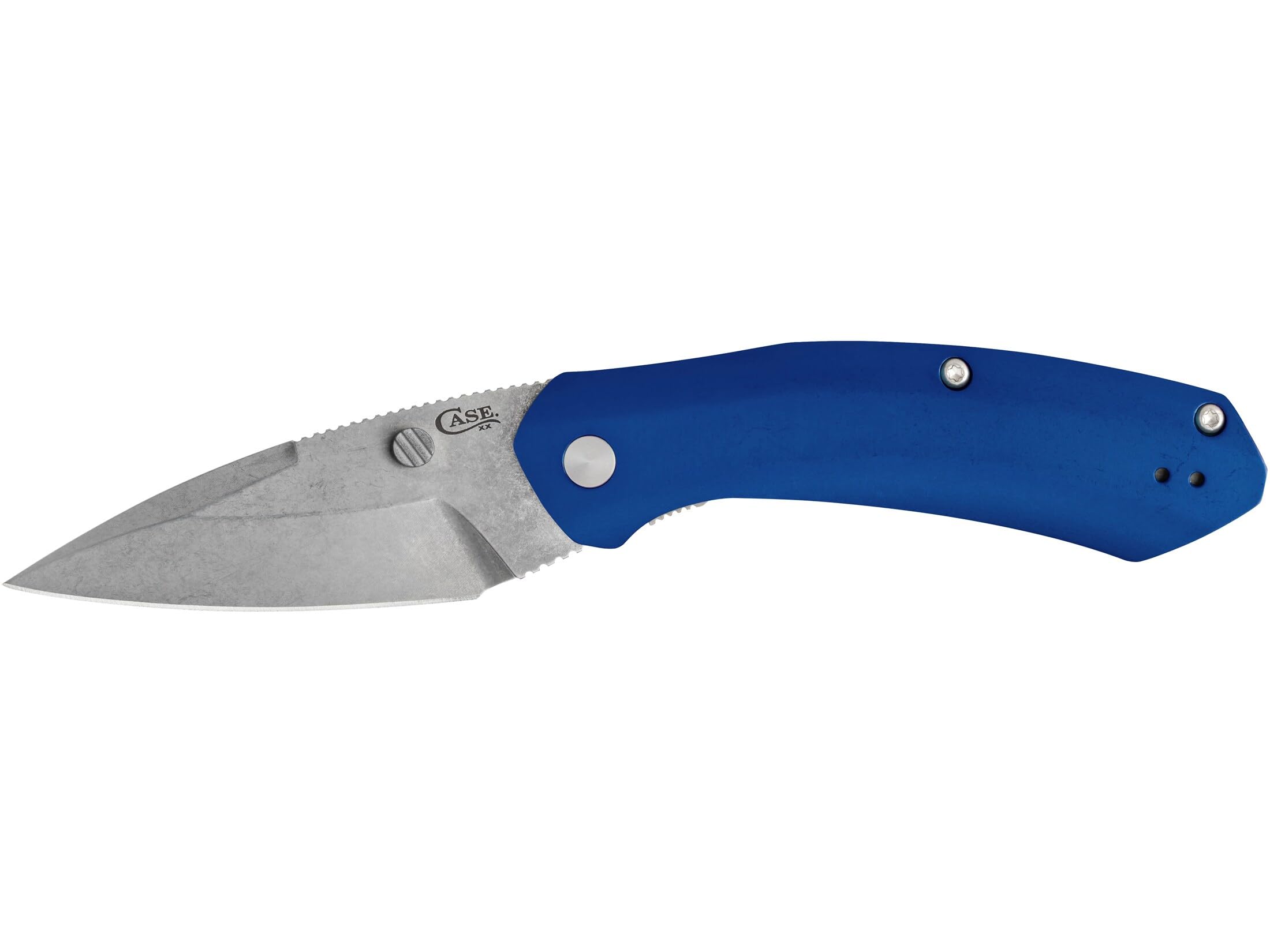 Case 36552 Westline 3.5" Stainless Blade Blue Aluminum Handle Folding Knife